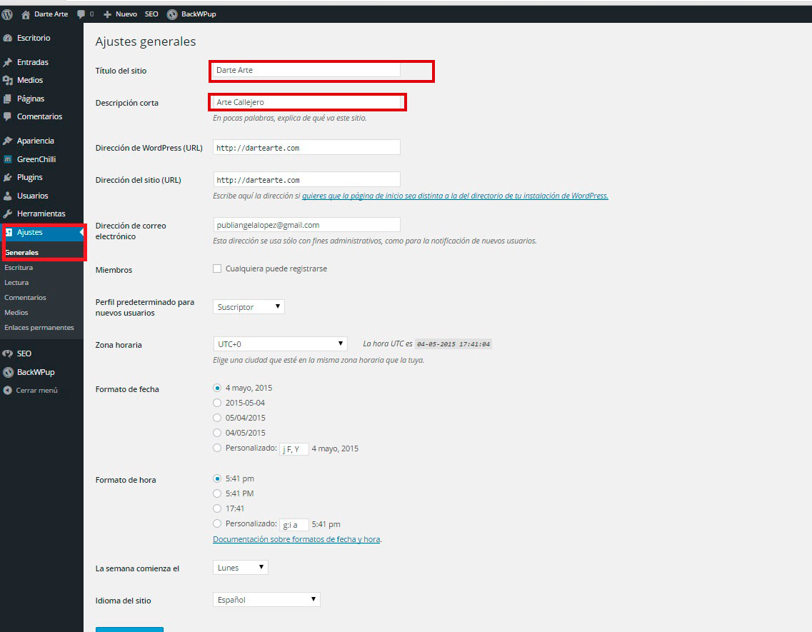 como crear pagina para mi empresa